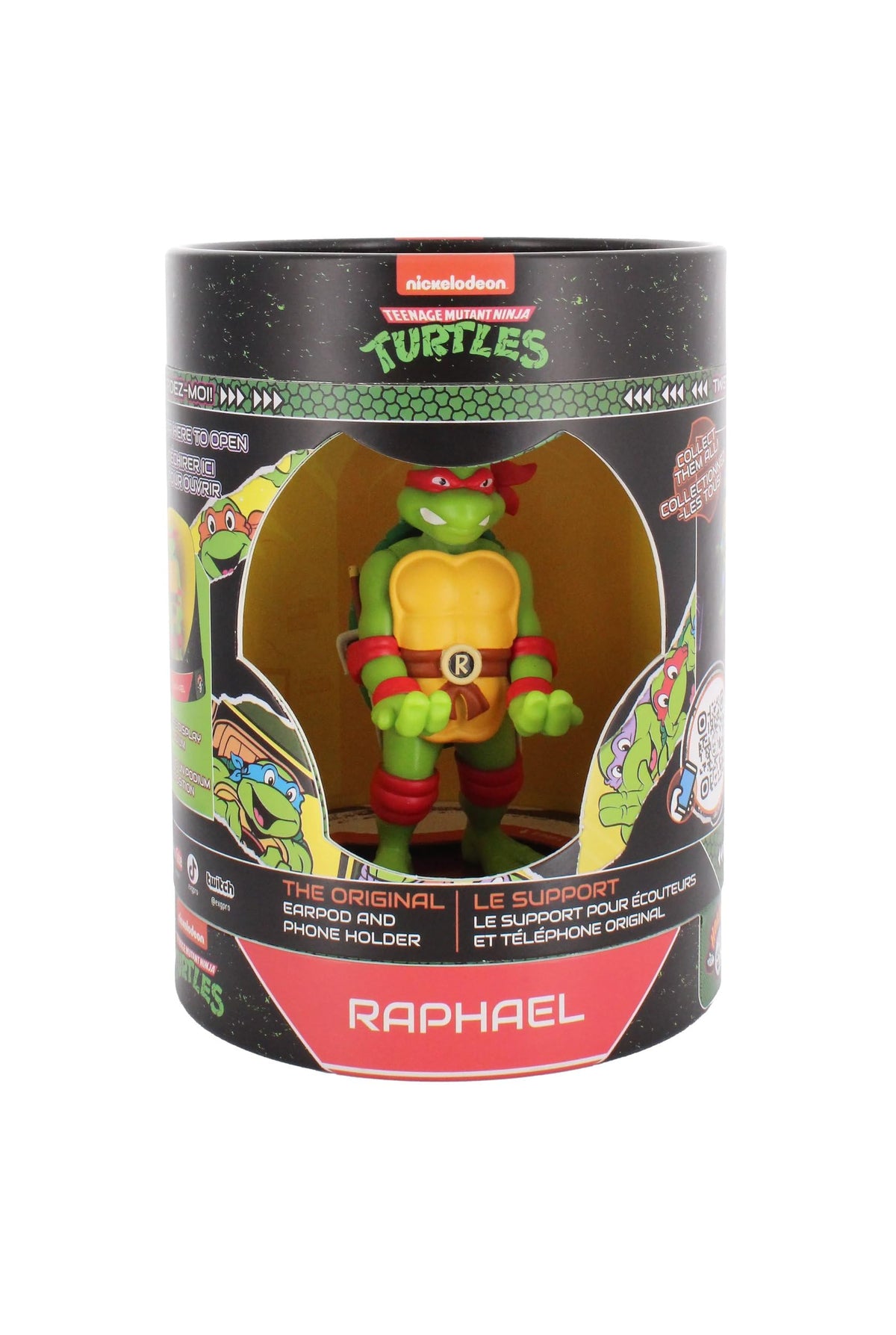 Exquisite Gaming TMNT Raphael Holdems Phone Holder & Cable Guy