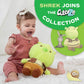 Shrek Cuteeze Stuffed Plush Toy - 12 Inch Extra Soft Plushie - Crinkle Sound in Ears - Beans in The Body for Comforting Feel - Perfect Loveable Gift