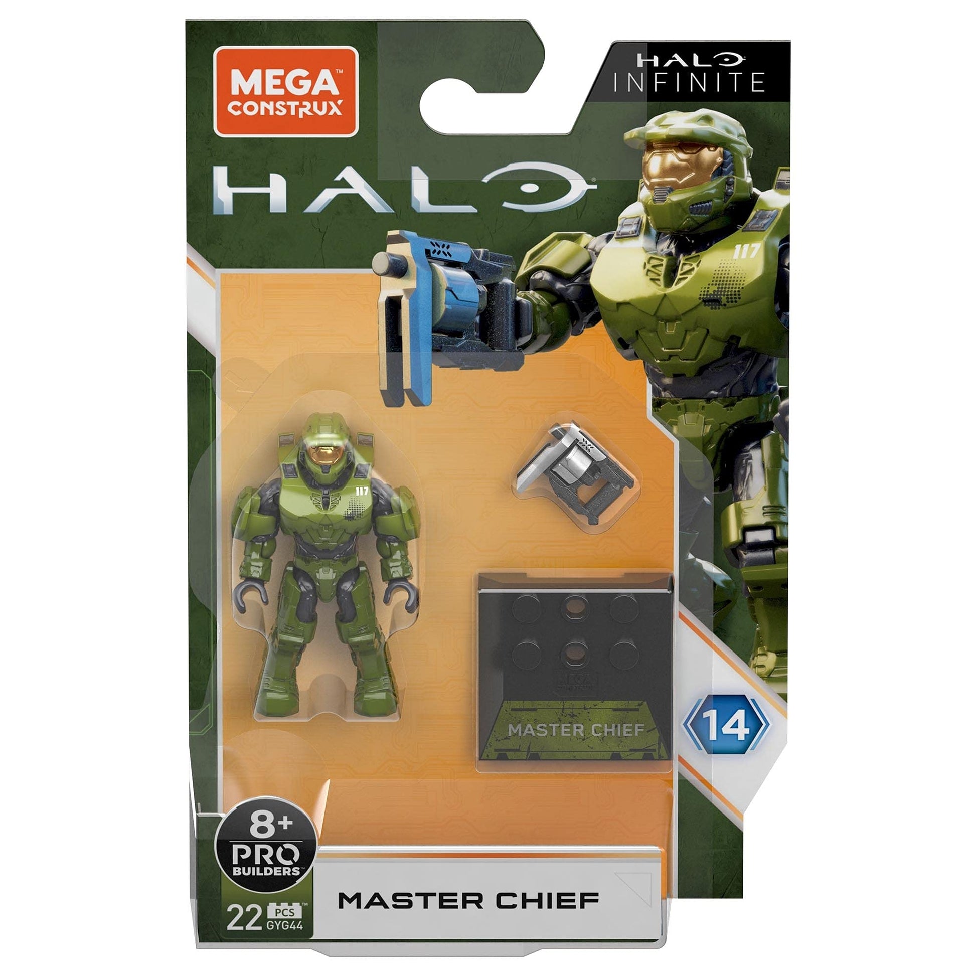 Mega Construx Halo Infinite Heroes Series 14 Master Chief Mini Figure