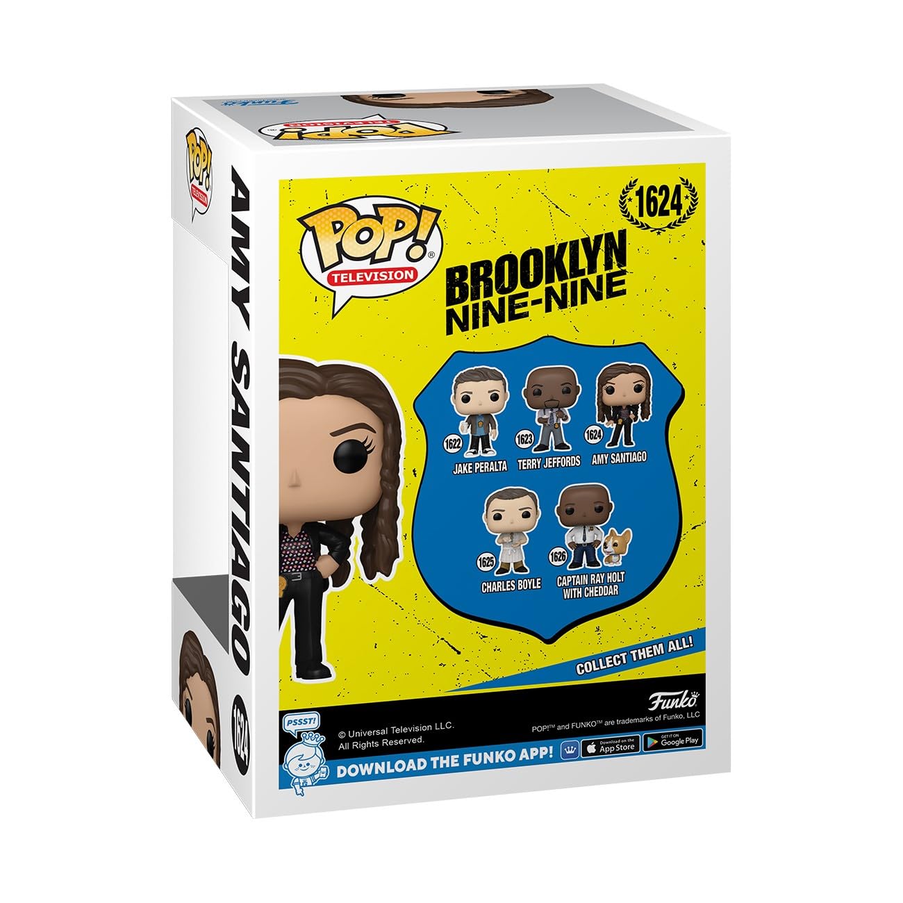 Funko POP TV: Brooklyn Nine Nine - Stressed Amy Santiago - Collectable Vinyl Figure - Gift Idea - Official Merchandise - for Kids & Adults - TV Fans