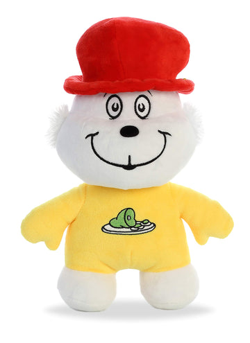 Aurora® Whimsical Dr. Seuss™ Dood Plushie™ Sam I Am Stuffed Animal - Magical Storytelling - Literary Inspiration - Yellow 10 Inches