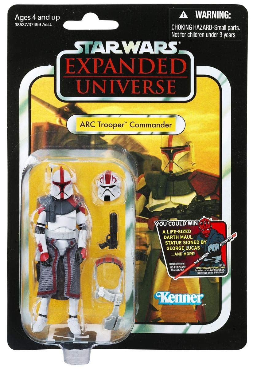 STAR WARS Vintage Figure - VC54 EU ARC Trooper Commander
