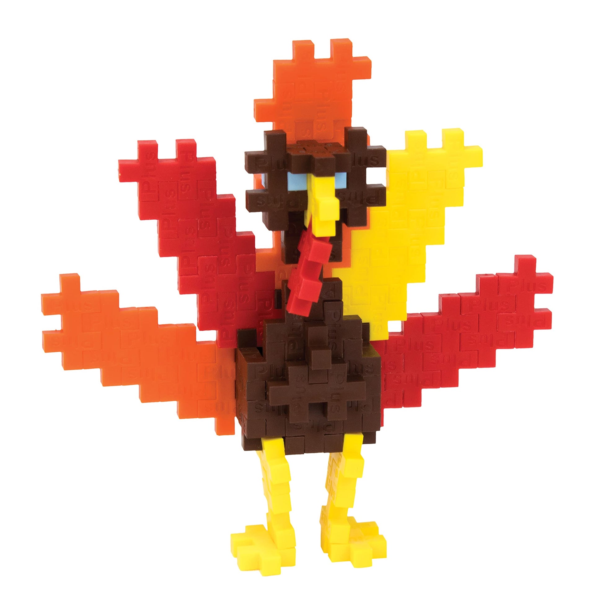 PLUS PLUS Turkey - 3D Puzzle Building Block Set Tube, Mini Interlocking Pieces - Fun Holiday Activities for Kids