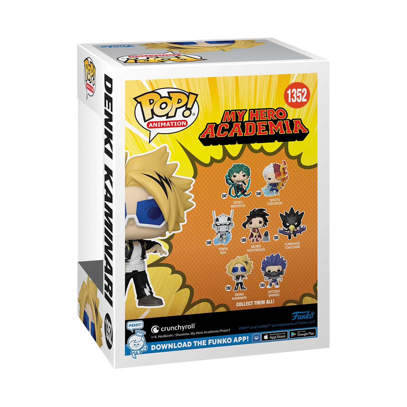 Funko POP! Animation: MHA - Denki Kaminari - My Hero Academia - Collectable Vinyl Figure - Gift Idea - Official Merchandise - for Kids & Adults