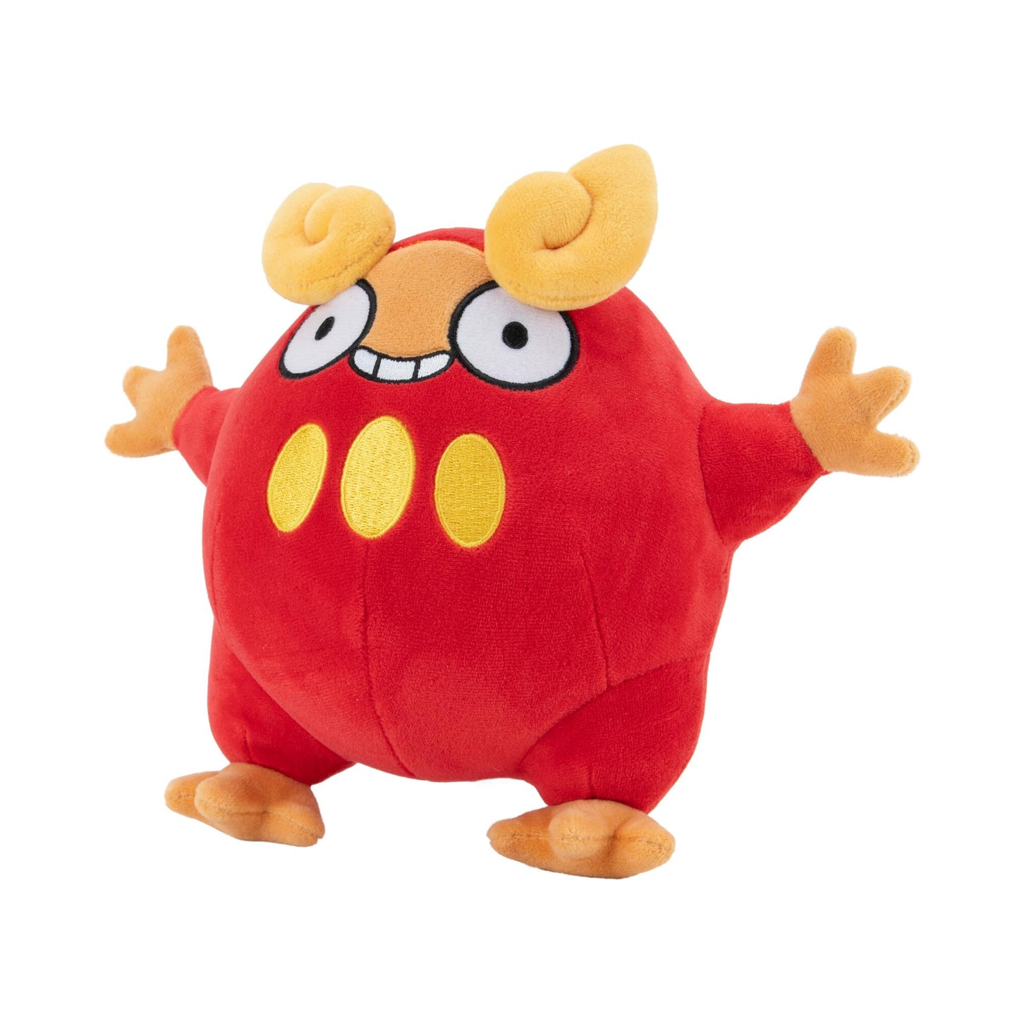 Pokémon Official & Premium Quality 8-inch Darumaka Adorable, Ultra-Soft, Plush Toy, Perfect for Playing & Displaying-Gotta Catch ‘Em All