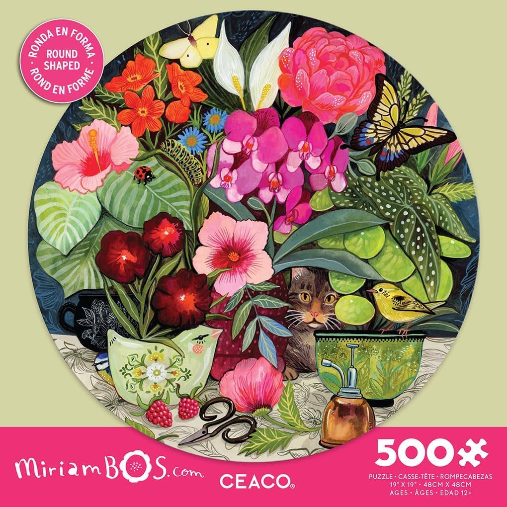 Ceaco - Patiently Waiting - 500 Piece Jigsaw Puzzle for Adults