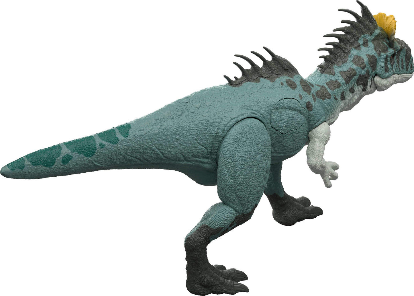Mattel Jurassic World Wild Roar Crylophosaurus Dinosaur Action Figure Toy, Attack & Lights & Roar Sound, Scan Code for Digital Play