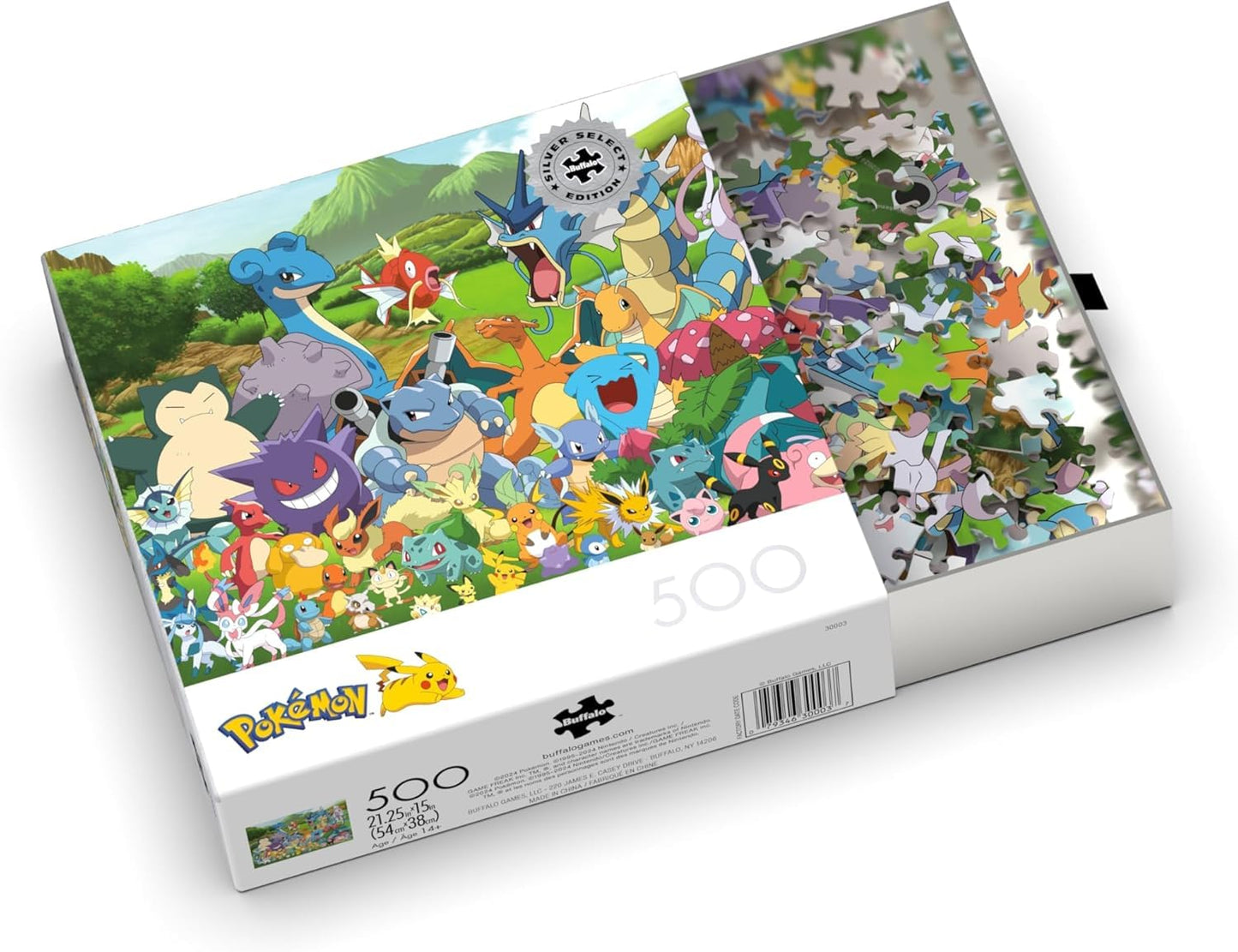 Buffalo Games - Pokémon Favorites Group - 500 Piece Puzzle for Adults