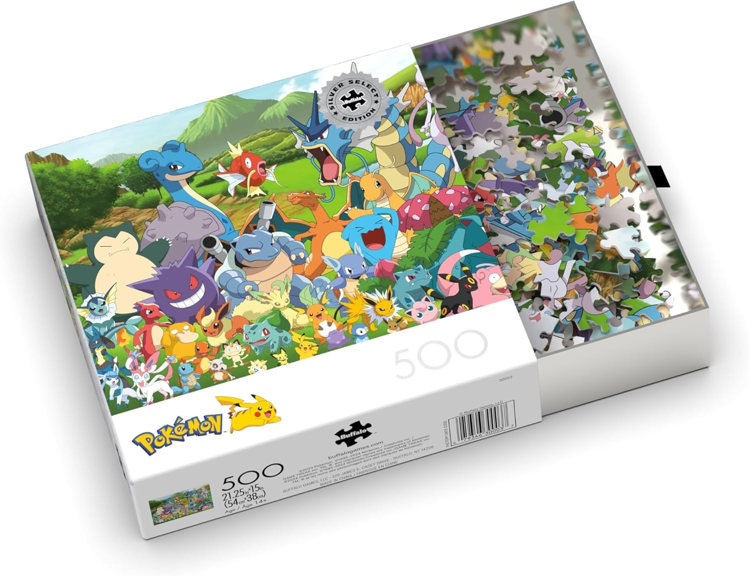 Buffalo Games - Pokémon Favorites Group - 500 Piece Puzzle for Adults