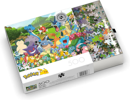Buffalo Games - Pokémon Favorites Group - 500 Piece Puzzle for Adults