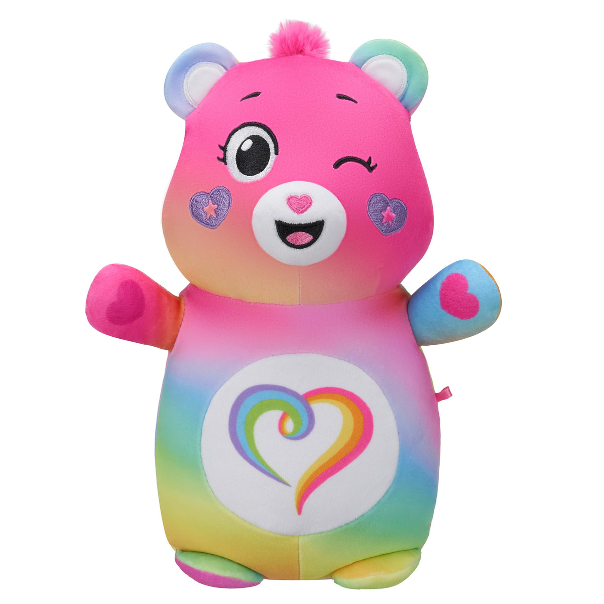 Squishmallows Original Care Bears 10in Togetherness Bear HugMees - Ultrasoft Official Jazwares Plush (Medium-Sized)