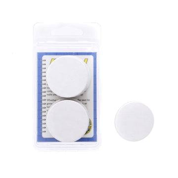Hedral Value Pack of 30 - Blank 1.5" Uncoated Chipboard Circle Board Game Tiles Counters Markers Chits DIY D&D