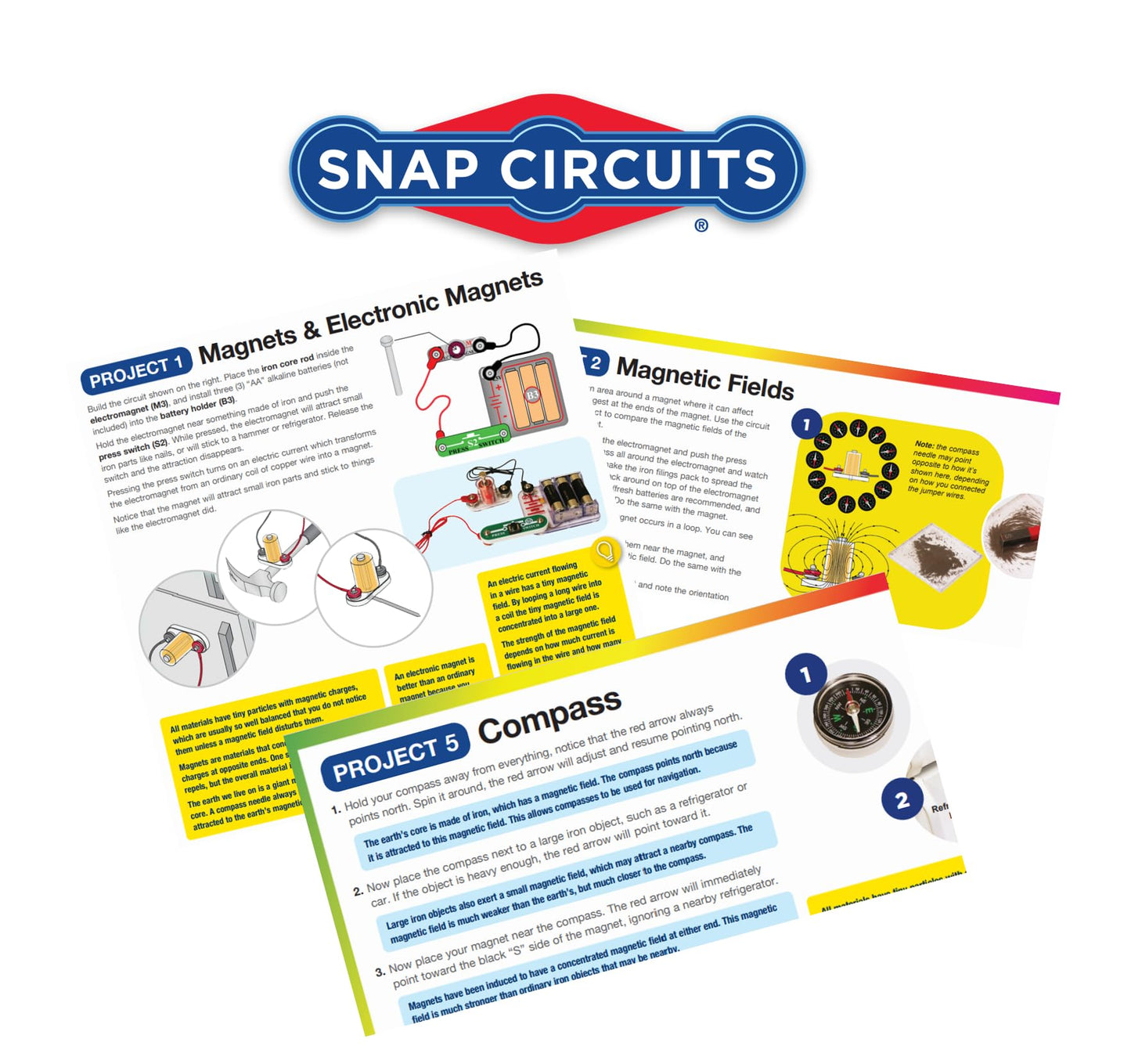 Snap Circuits Magnet Fun Lab | STEM Toy | Boys and Girls Science | 8+ Years