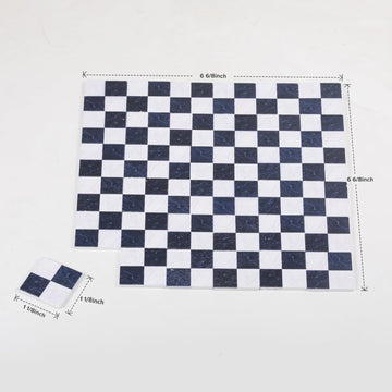 SAMCAMI 36 Pcs Miniature Dollhouse Accessories, Dollhouse Flooring, Solid Wood Floor Tiles, Dollhouse Wallpaper, Mini Dollhouse Accessories 1 12 Scale