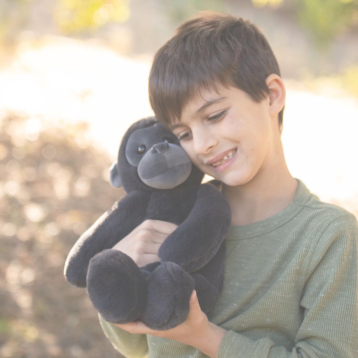 World's Softest Plush Stuffed Animal for Baby, Toddler, Kids, Adults - Adorable Toy Made from Kid-Friendly, Quality Materials - Lushee Gorilla, 16"