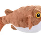 Wild Republic Cuddlekins Mini Pufferfish Stuffed Animal - 8"