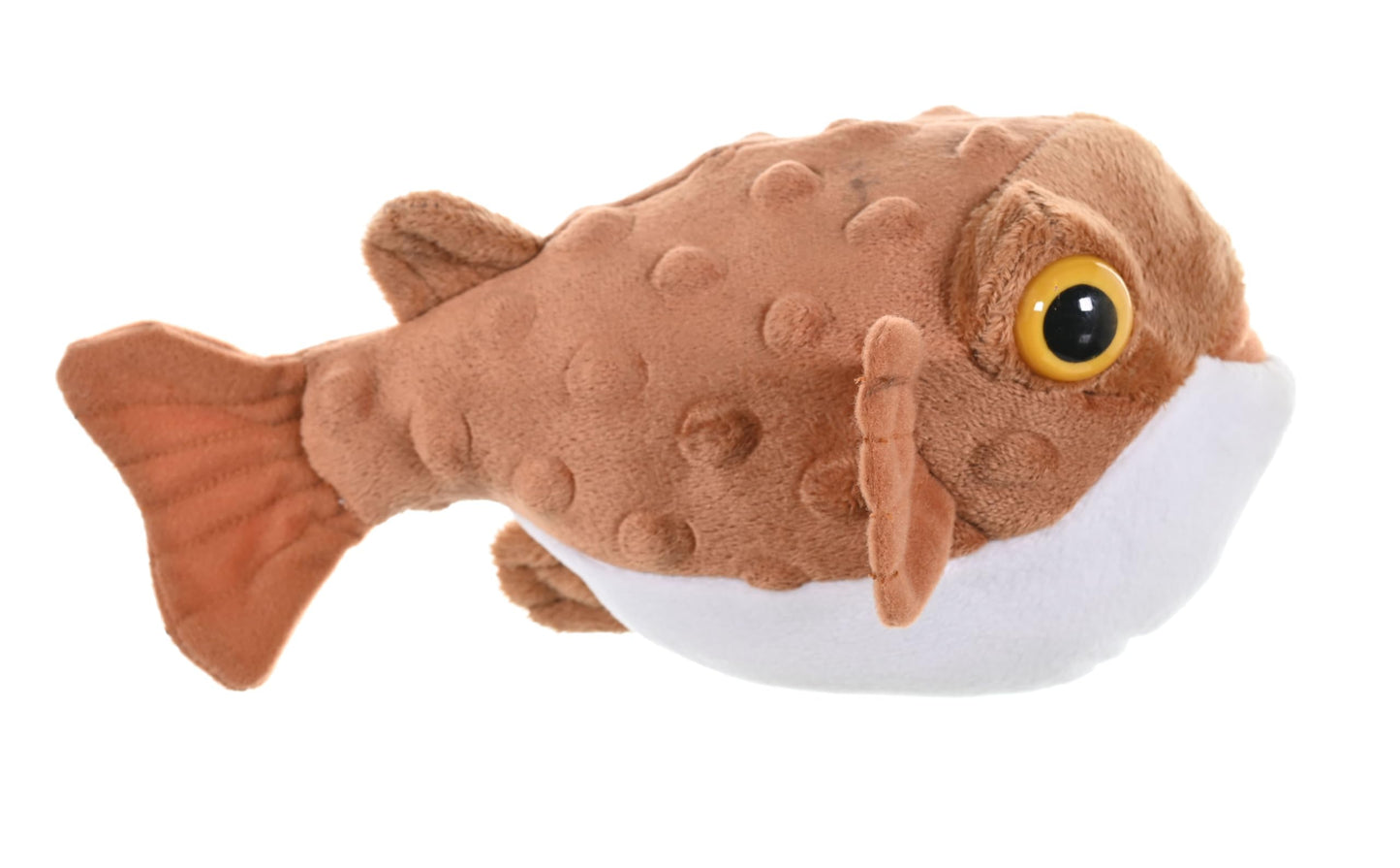 Wild Republic Cuddlekins Mini Pufferfish Stuffed Animal - 8"