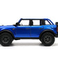 Jada Just Trucks 1:24 2021 Ford Bronco Die-Cast Car & Tire Rack, Toys for Kids and Adults(Candy Blue)