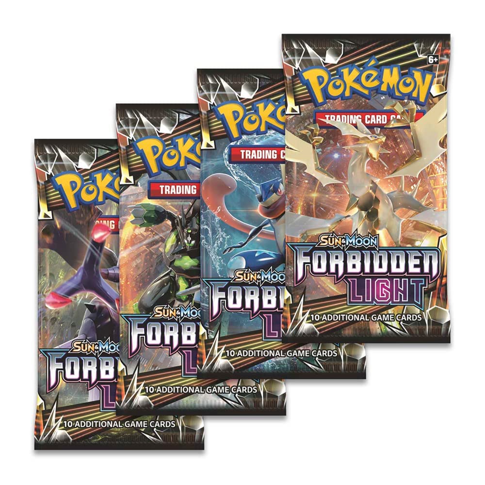 Pokemon TCG: Sun & Moon Forbidden Light Booster Sealed Box | Collectible Trading Card Set | 36 Booster Packs | Over 130 Cards + 5 Prism Star Cards, 8