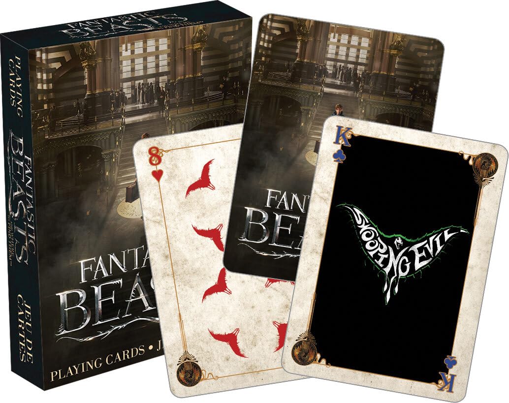 Aquarius Fantastic Beasts Movie Playing Cards