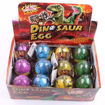 YKLWORLD Hatching Dinosaur Eggs, Set of 12 Pcs Crack Colorful Grow Dino Egg That Hatch in Water Growing Pet Birthday Easter Party Favors Gifts