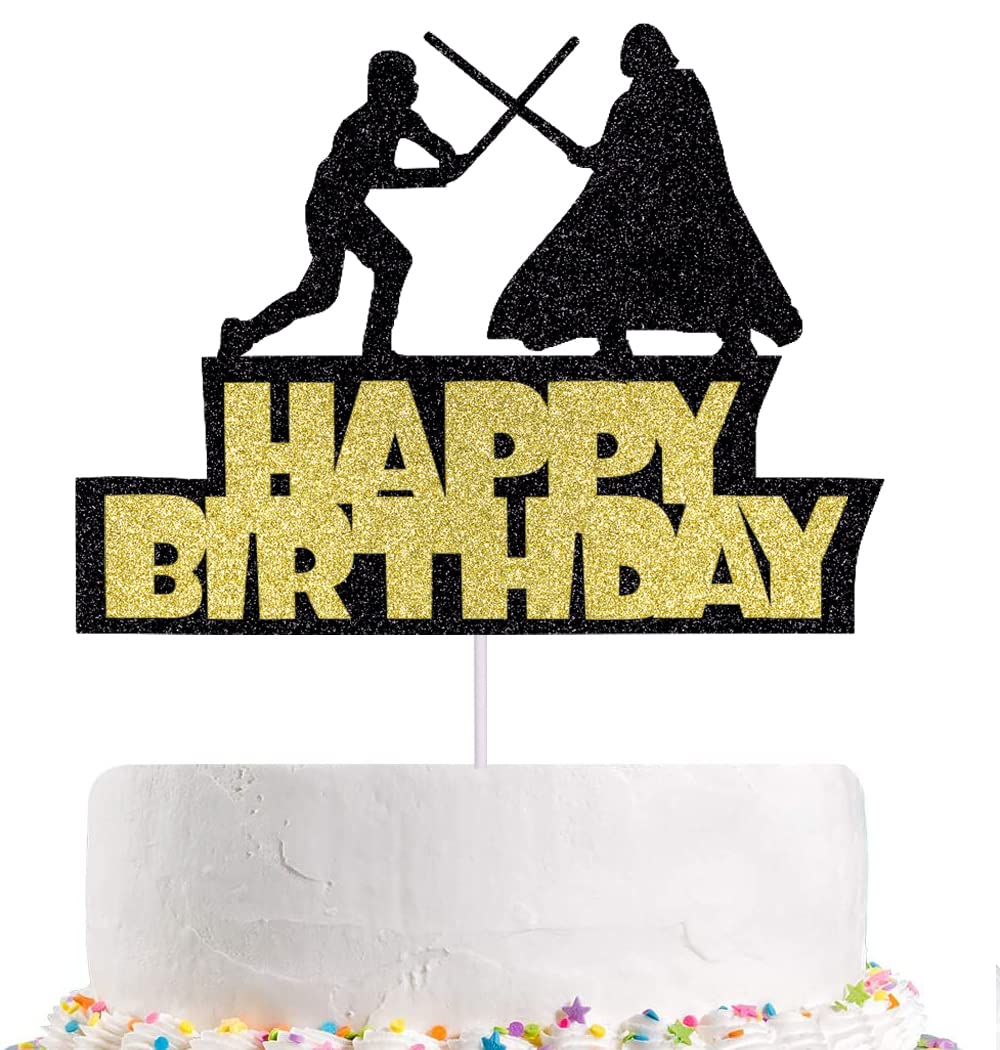 Alien War Cake Top hat Decoration Children Birthday Party Decoration
