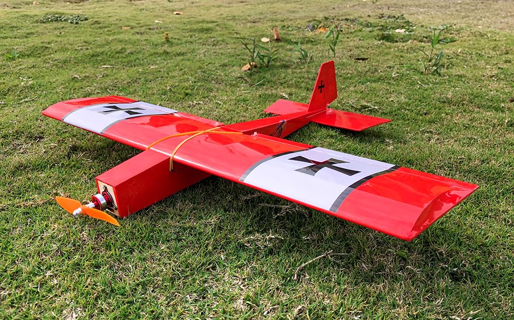 VilogaRC Balsa Wood Airplane R03 STICK-06 Model Aircraft, 580mm Wingspan Laser Cut Unassembled Flying Model Aircraft to Build, DIY RC Airplane Kit