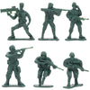 Entervending Army Men Action Figures - 50 Pcs Green Soldier Toy Playset - Boys 2' Military Toys