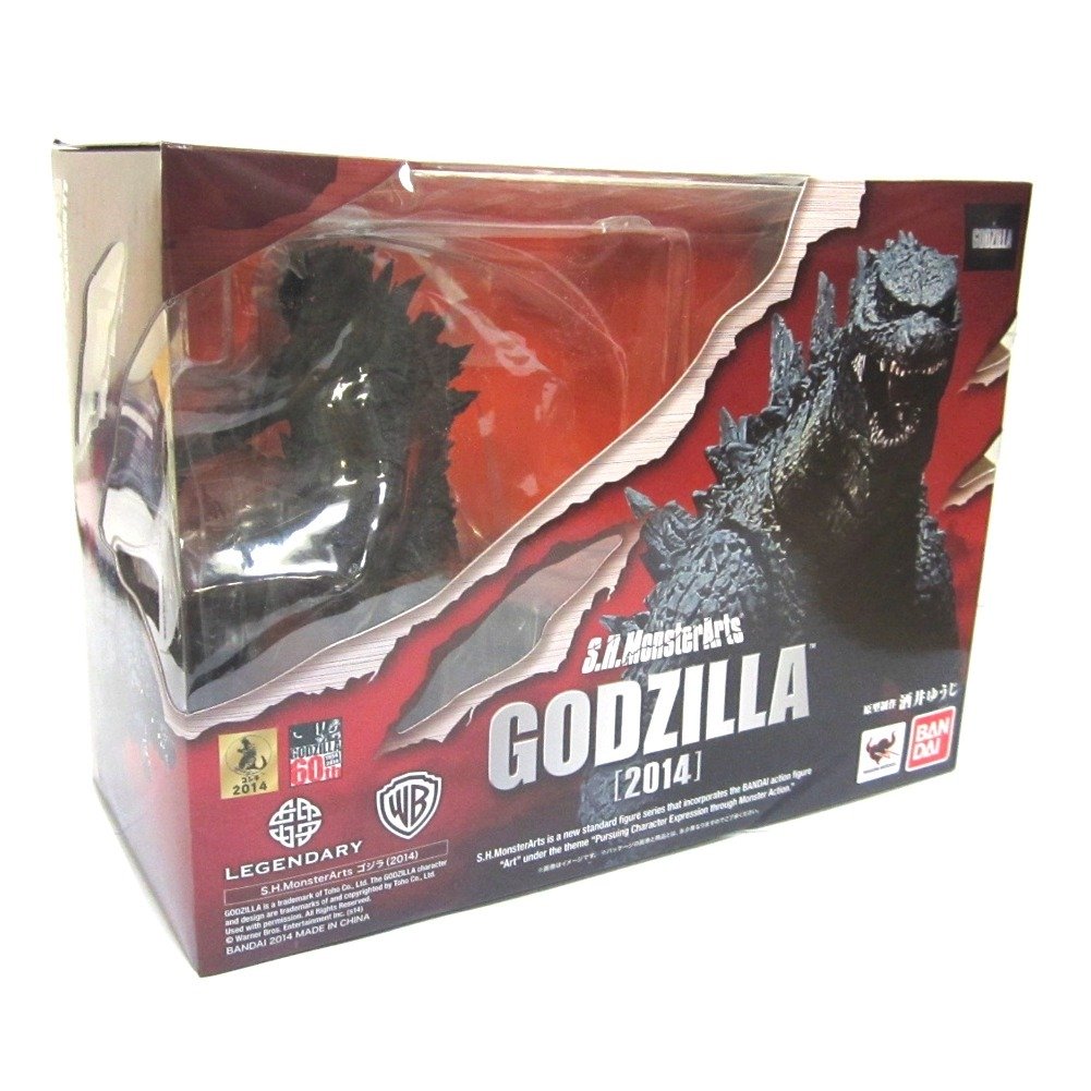 TAMASHII NATIONS Bandai S.H. MonsterArts Godzilla 2014 Toy Figure