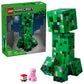 LEGO Minecraft The Creeper Kids Building Toy - Minecraft Toy for Boys & Girls, Ages 10+ - Room Decor for Gamers w/ 1st Version Creeper Minifigure