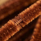 Brown Pipe Cleaners 100 Pieces Chenille Stems for DIY Art Decorations Creative Craft (6 mm x 12 Inch)