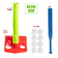 Play22 T Ball Set for Toddlers - Tball Set for Kids 3-5, 8 Large Balls, 23" Batting Tee - Kids Baseball Bat Tee - Wiffle Ball, Toddler Outdoor Toys