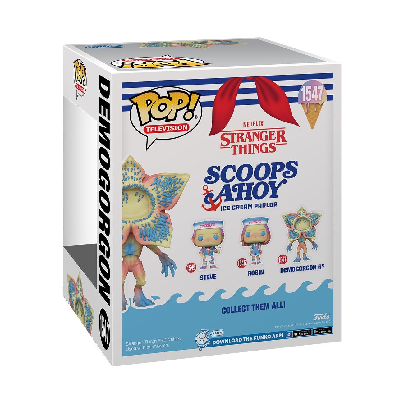 Funko POP! Super: Netflix Stranger Things - Demogorgon (Scoops Ahoy)