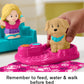 Fisher-Price Little People Barbie Toddler Toys, Pet Sitter Theme with 2 Figures for Pretend Play for Kids Ages 18+ Months