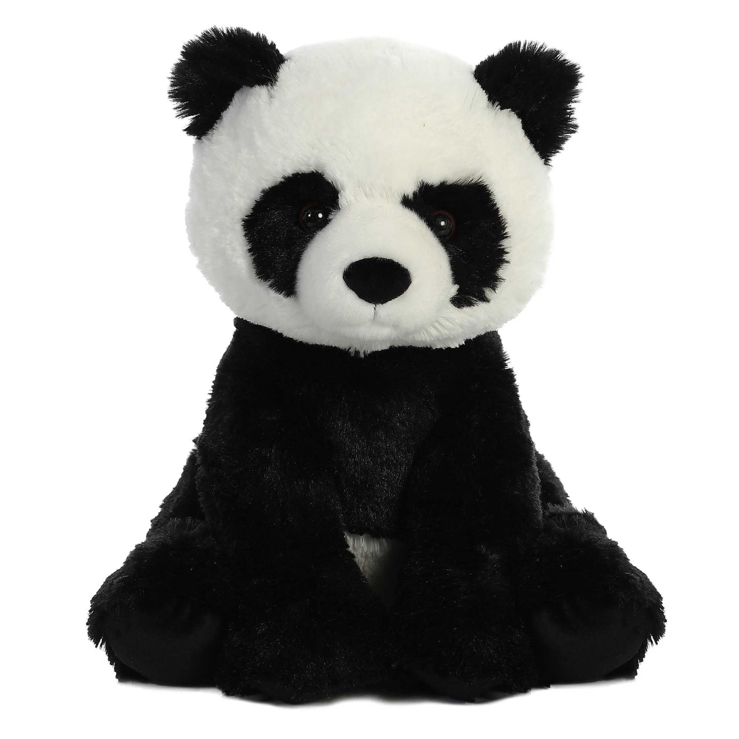 Aurora® Cuddly Panda Stuffed Animal - Cozy Comfort - Endless Snuggles - Black 14 Inches