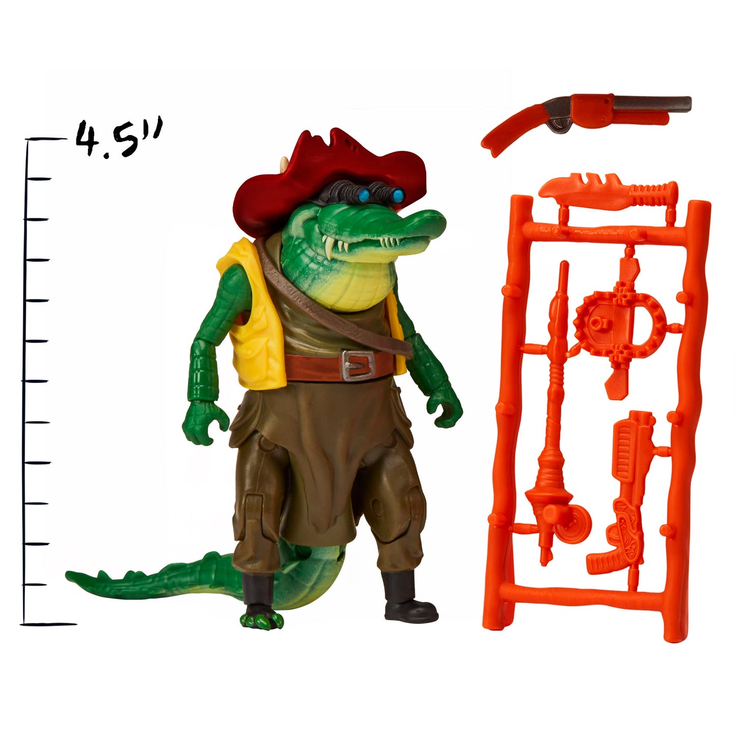 Teenage Mutant Ninja Turtles - Splinter Mutant Mayhem-Figure 4.5 Inch Leather Basic Action Figure Ideal Gift for Kids Ages 4-7 and TMNT Fans
