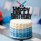 Laser Sword Happy Birthday Cake Topper - Space Themed Happy Birthday Cake Topper - Glowing Sword Birthday Party Decorations For Boys