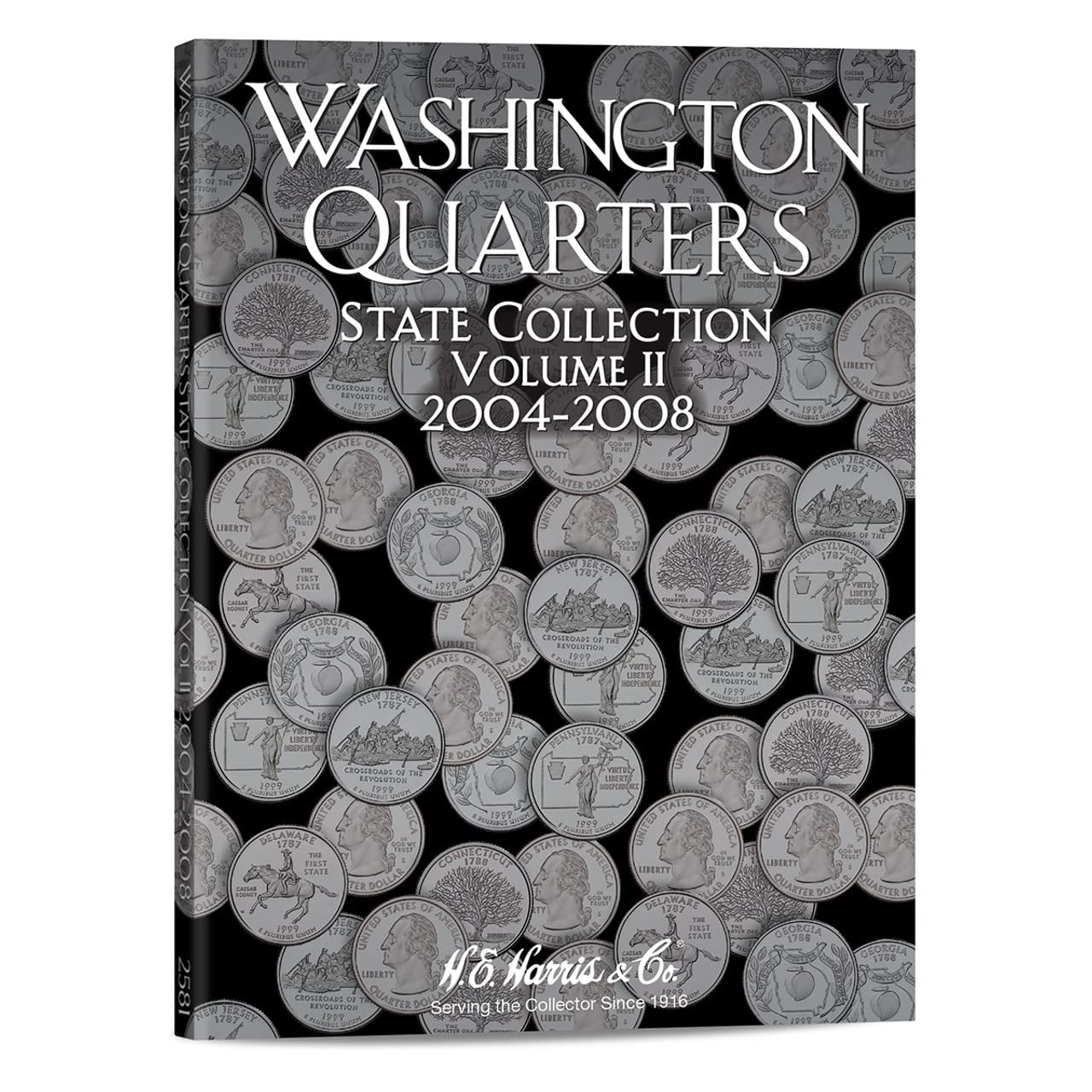 Harris Coin Folder - State Series Quarters Folders Vol II 2004-2008 #8HRS2581