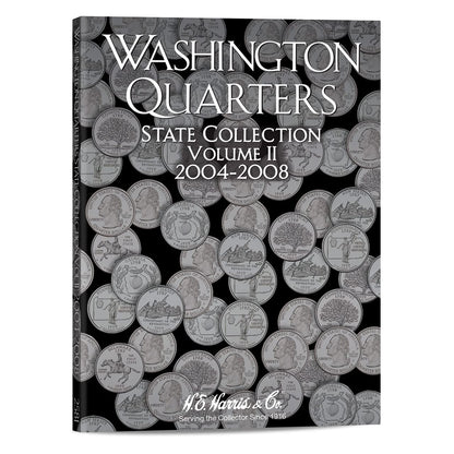 Harris Coin Folder - State Series Quarters Folders Vol II 2004-2008 #8HRS2581