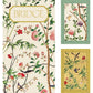 Caspari Chinese Wallpaper Bridge Gift Set in Blue, 2 Playing Card Decks & 2 Score Pads
