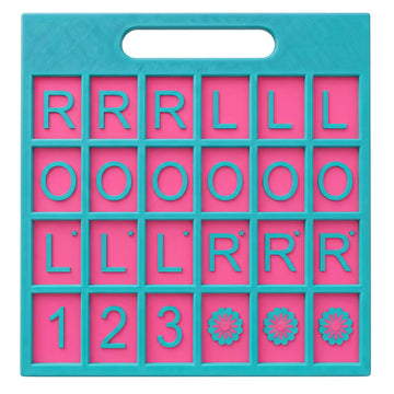 Eccentfit Mahjong Solo Practice Board - 2026 Solo Training Tool for Charleston Passing Sequence - Mahjong Learning Aid for Left, Right, Across Tiles