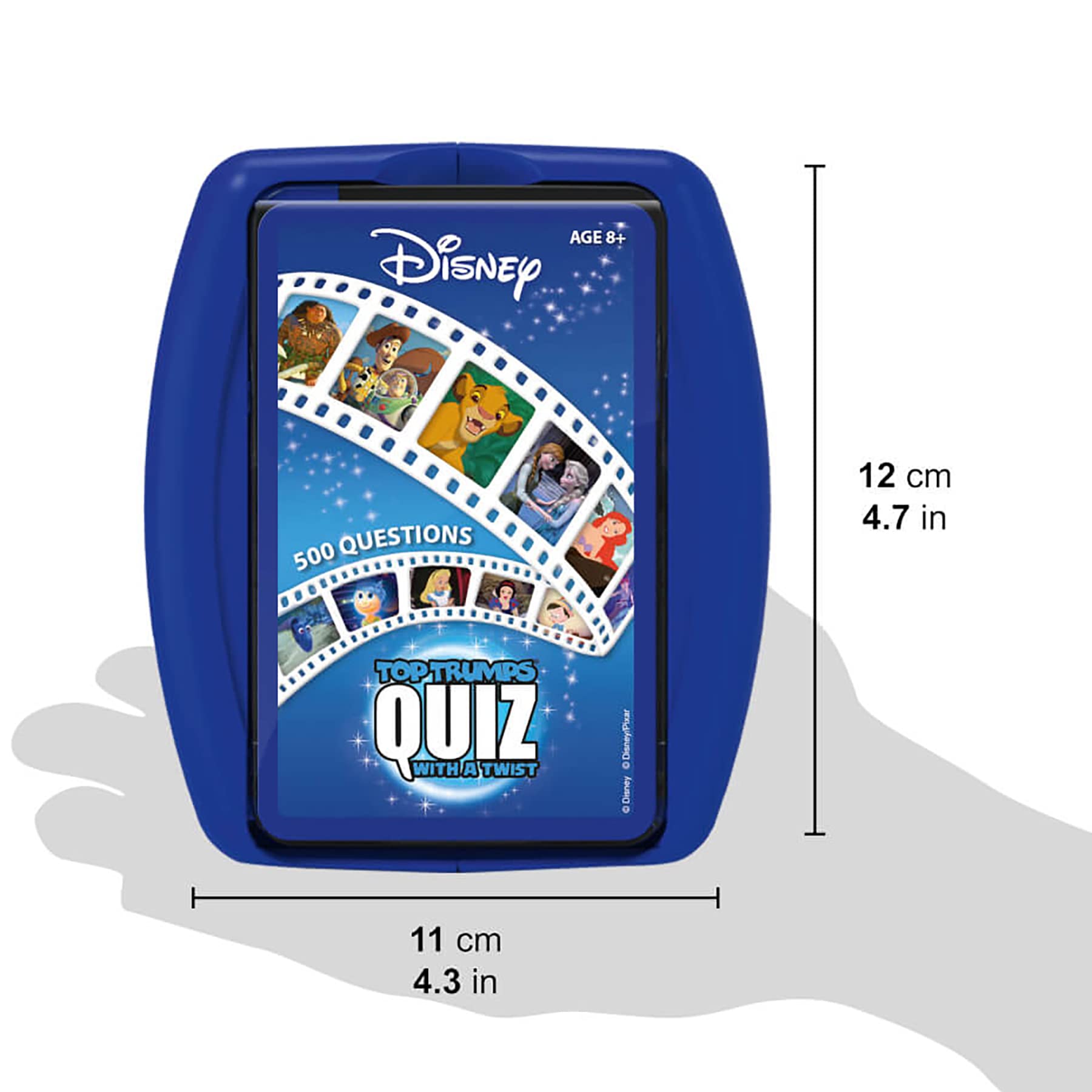 Top Trumps Disney Classic Quiz Game, 500 Questions to Test Your Knowledge and Memory on Frozen, Bambi, Encanto and Ralph Breaks The Internet