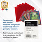 BCW Basics Card Sleeves | 500 Count Box | Acid-Free, Archival Safe | Durable, Cost-Effective Protector for Standard 2.5" x 3.5" Trading and Game Cards