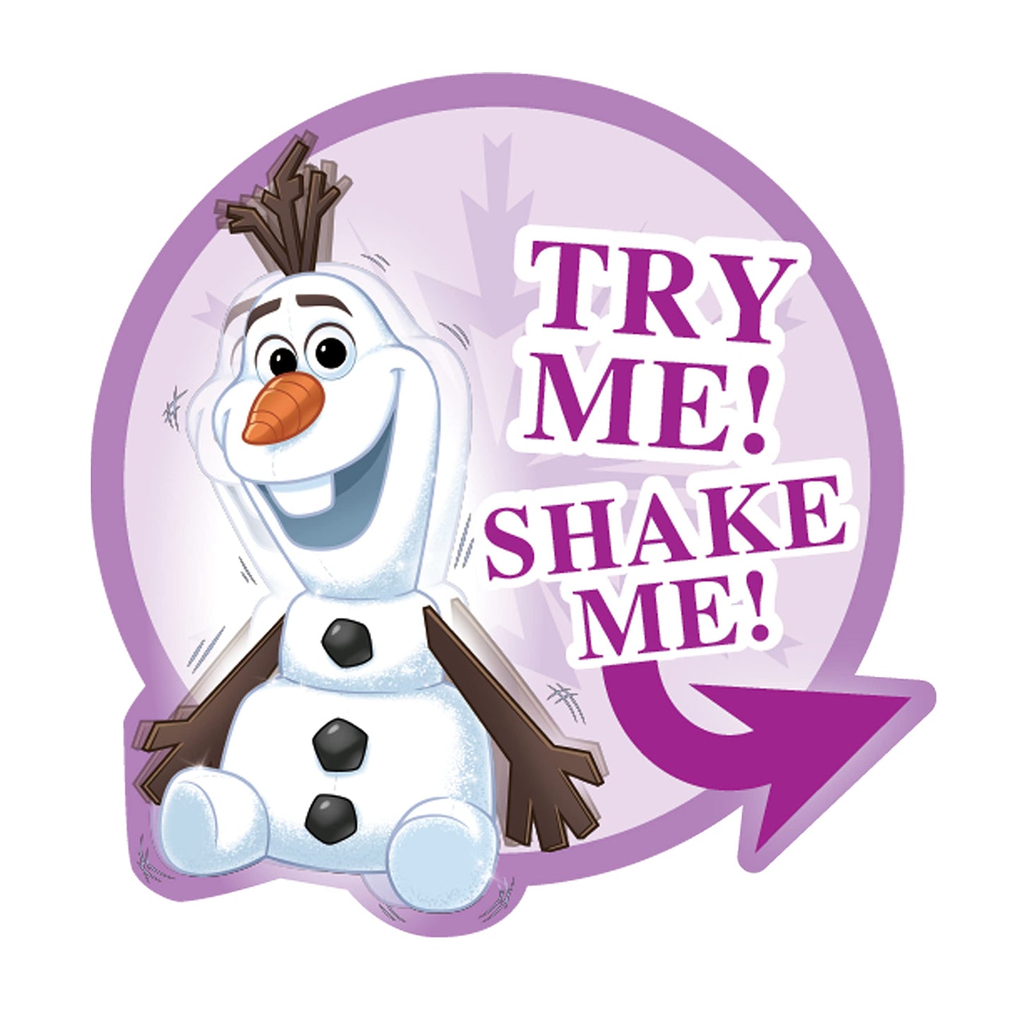 Just Play Disney Frozen 11-inch Laugh, Shimmy & Shake Olaf, Sound and Movement, Kids Toys for Ages 3 Up
