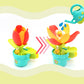 Interactive Bath Toys for Toddlers 1-3 Toys with Flower and Watering Can