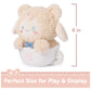GUND Sanrio Cinnamoroll 6-Inch Plush Toy in Café Latte Bear Outfit; Ages 1+