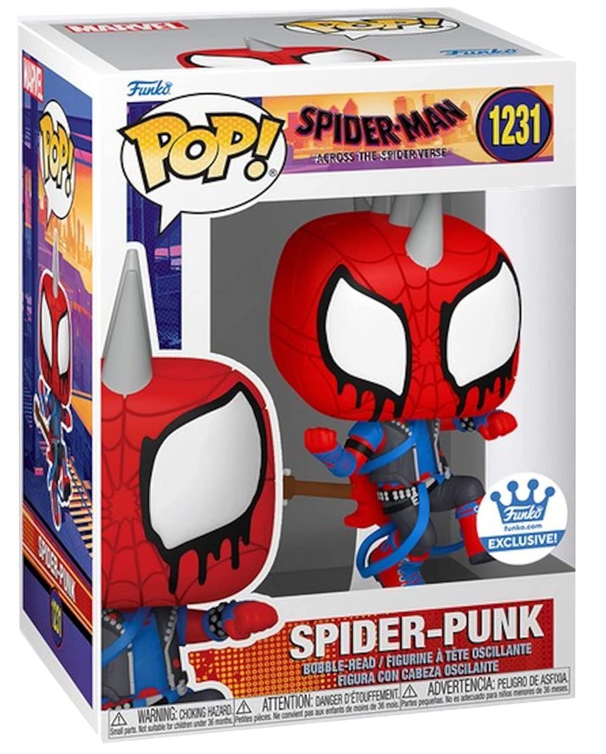 Funko Pop! Marvel Spider-Punk, Red