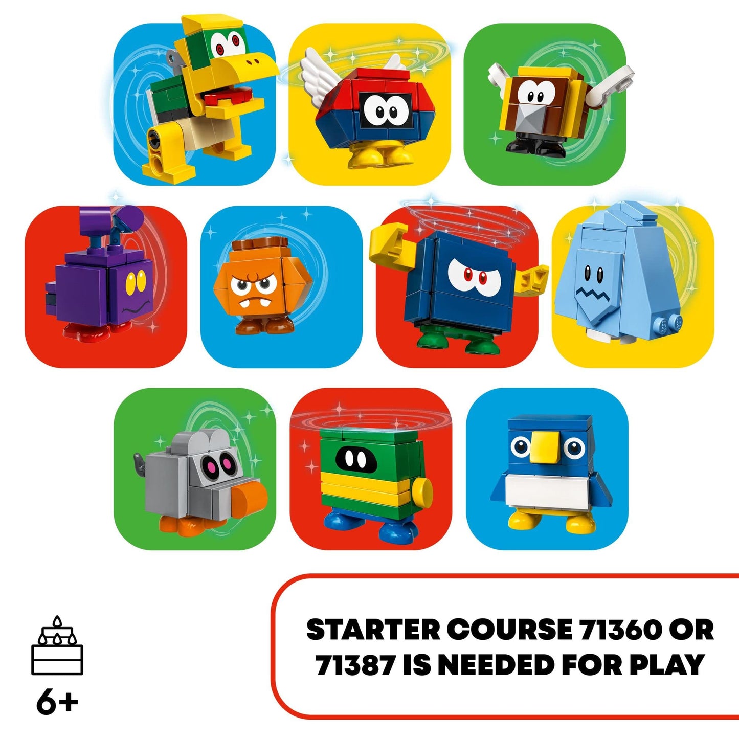 LEGO Super Mario Character Packs - Series 4 71402 Building Kit; Collectible Gift Toys for Kids Aged 6 and up to Combine with Starter Course Playsets