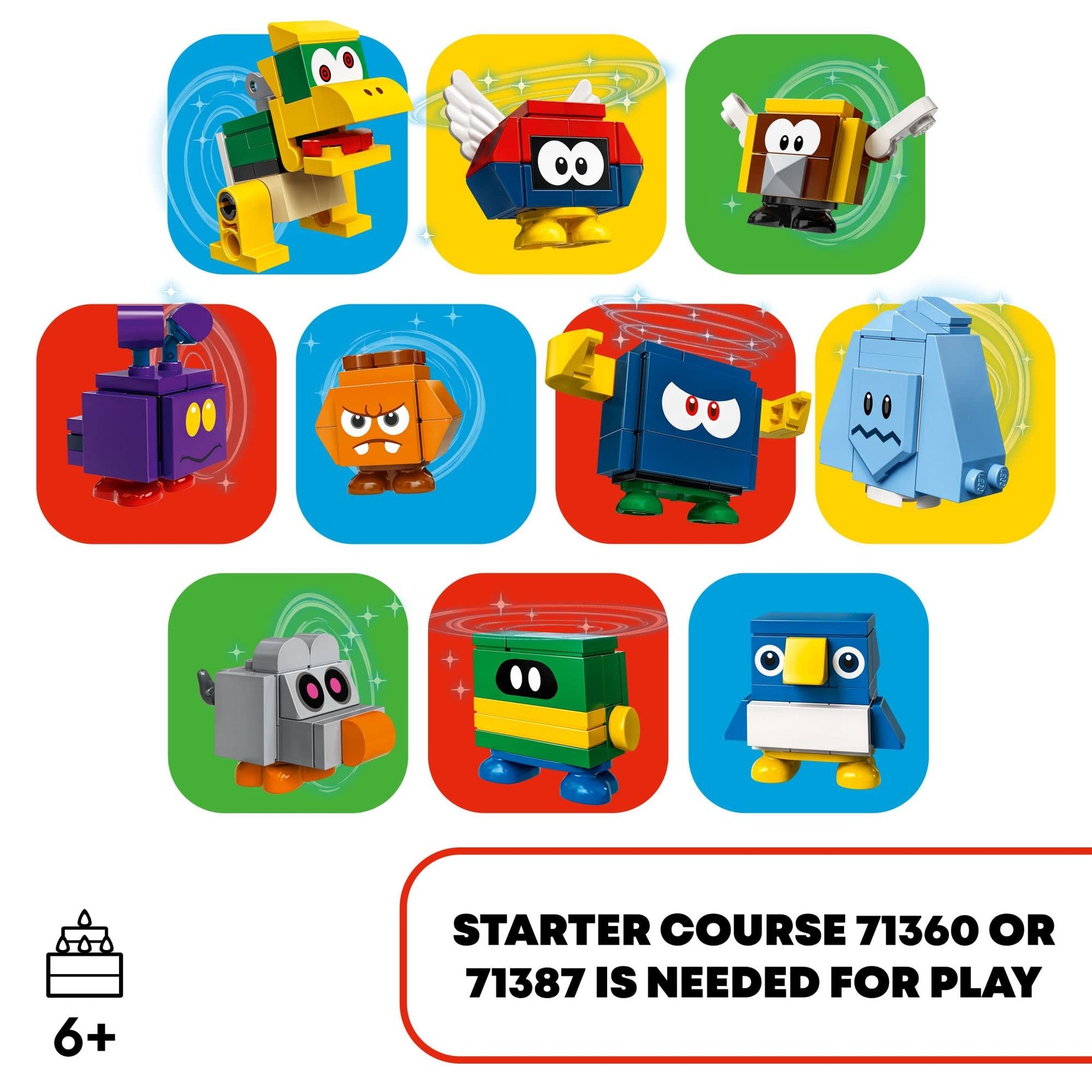 LEGO Super Mario Character Packs - Series 4 71402 Building Kit; Collectible Gift Toys for Kids Aged 6 and up to Combine with Starter Course Playsets