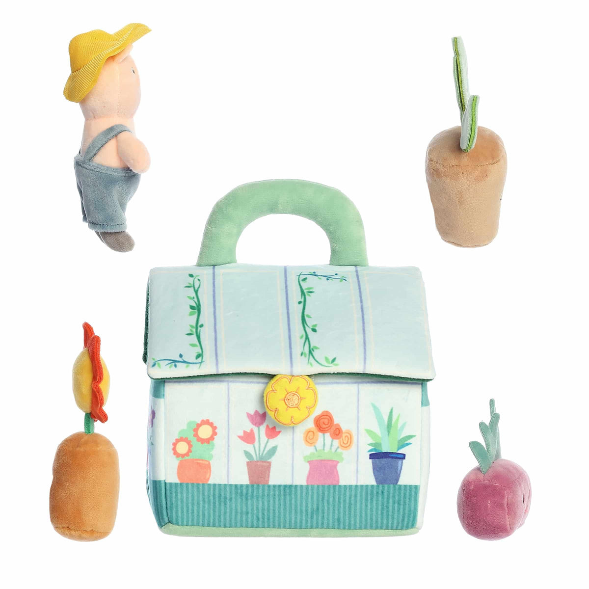 Aurora Ebba Baby Talk 6.5" My First Greenhouse Engaging Baby Playset
